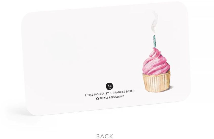 Pink Cupcake Little Notes by E. Frances Paper - Image 2