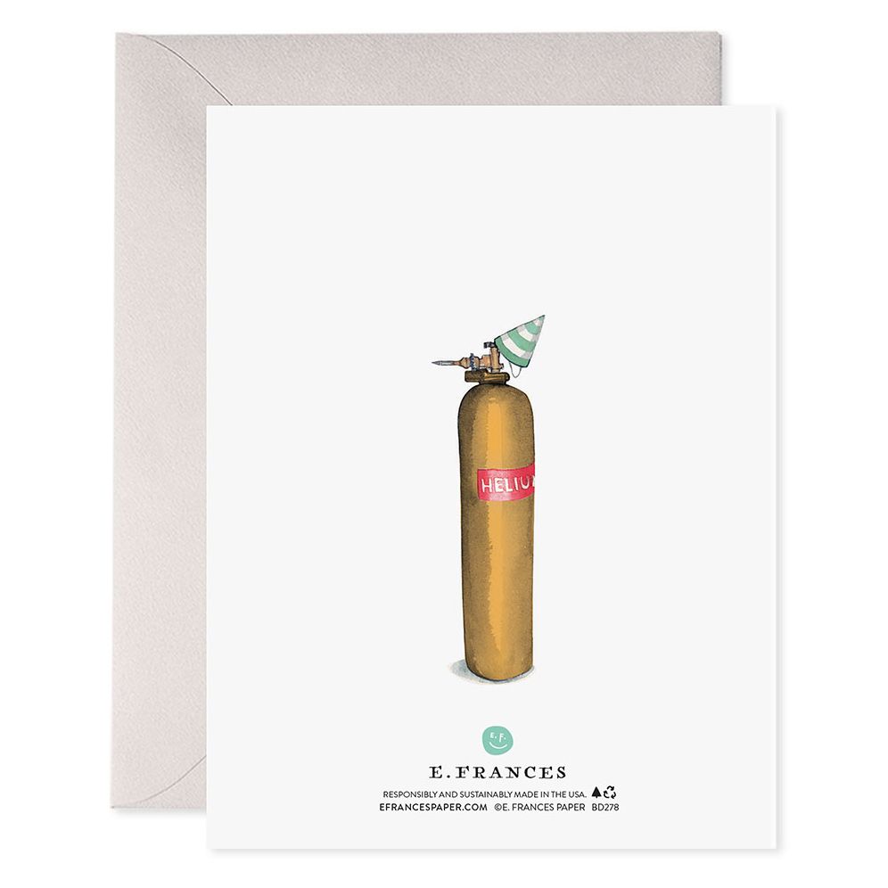 80 Balloons Birthday Card - Image 2