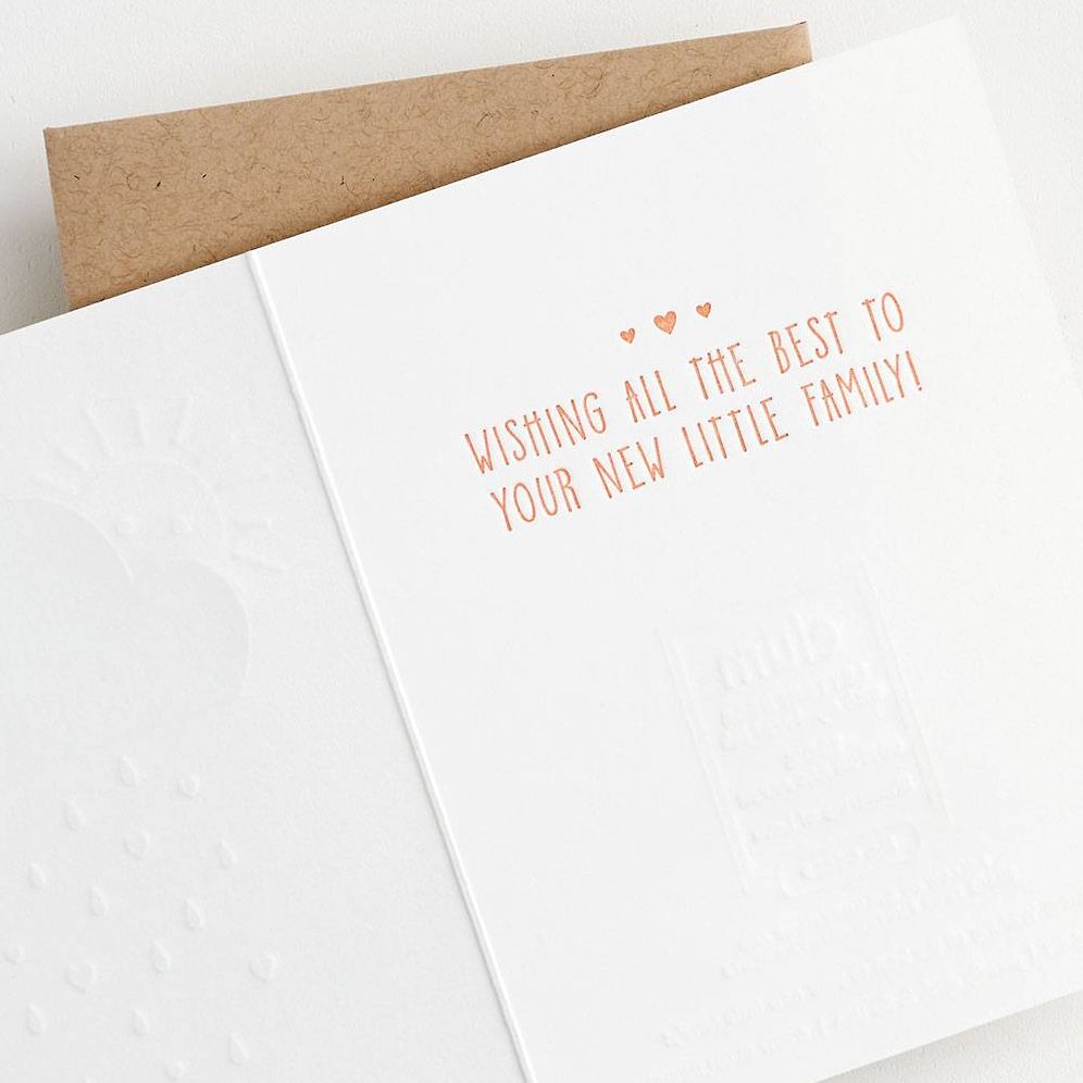 Showering You With Love Baby Card - Image 2