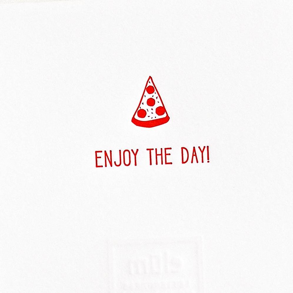 Pizza Birthday Card - Image 2