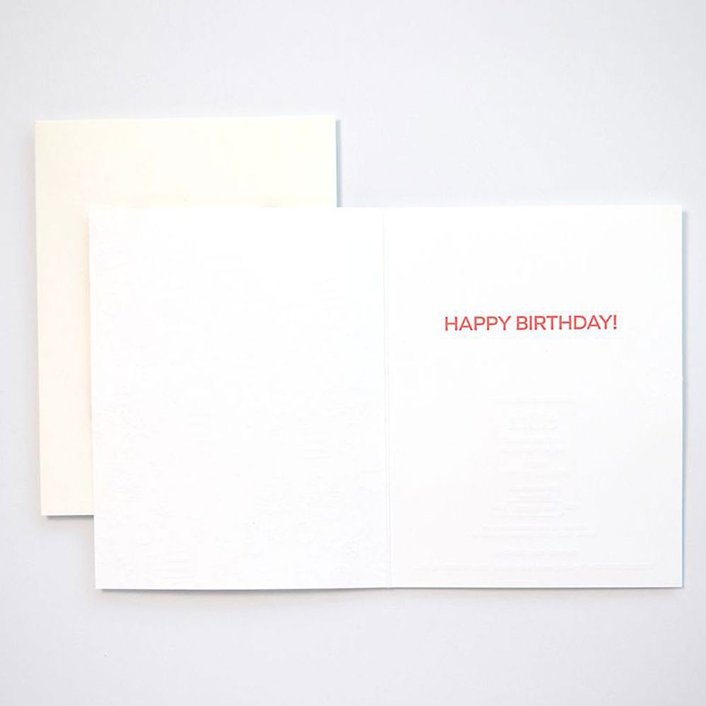 Party Hats and Cakes Birthday Card - Image 2