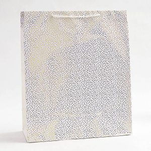 Gold Foil Flurry Extra Large Gift Bag