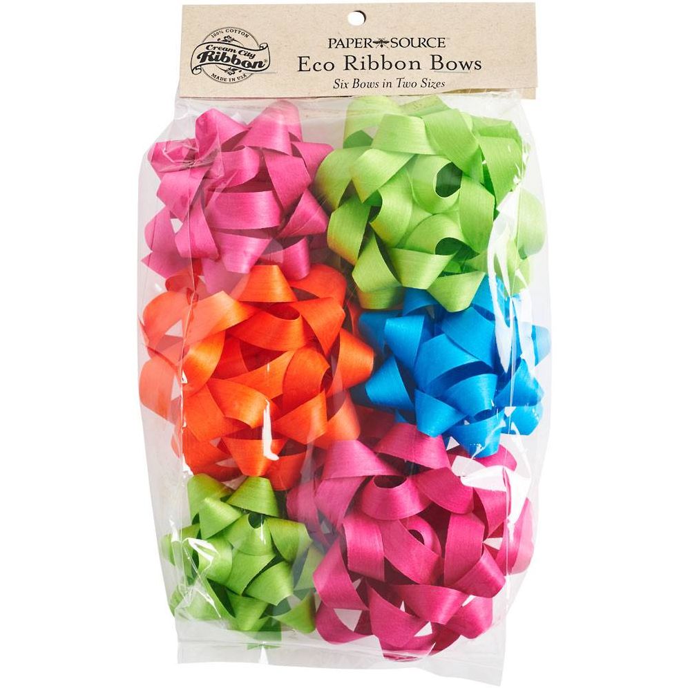 Bright Eco Ribbon Bows - Image 2