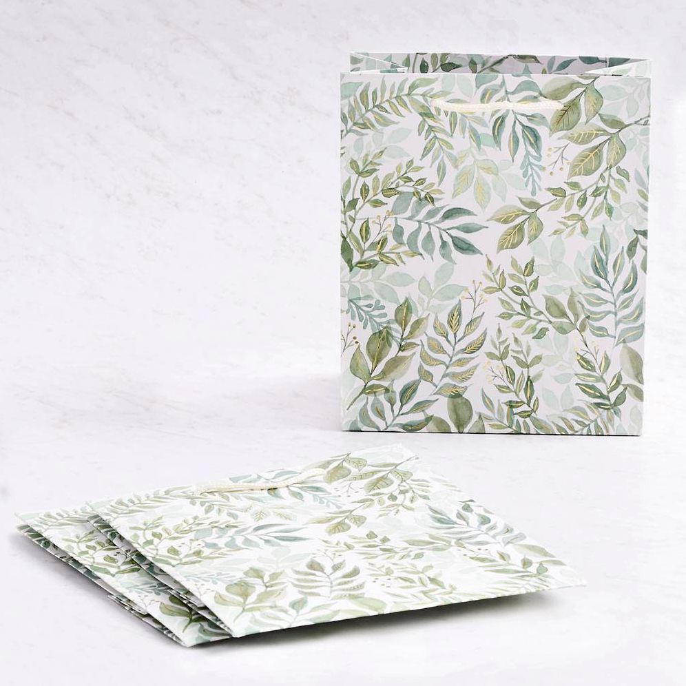 Watercolor Garden Gift Bag Set - Image 2