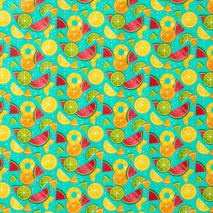 Mixed Fruit Stone Wrapping Paper