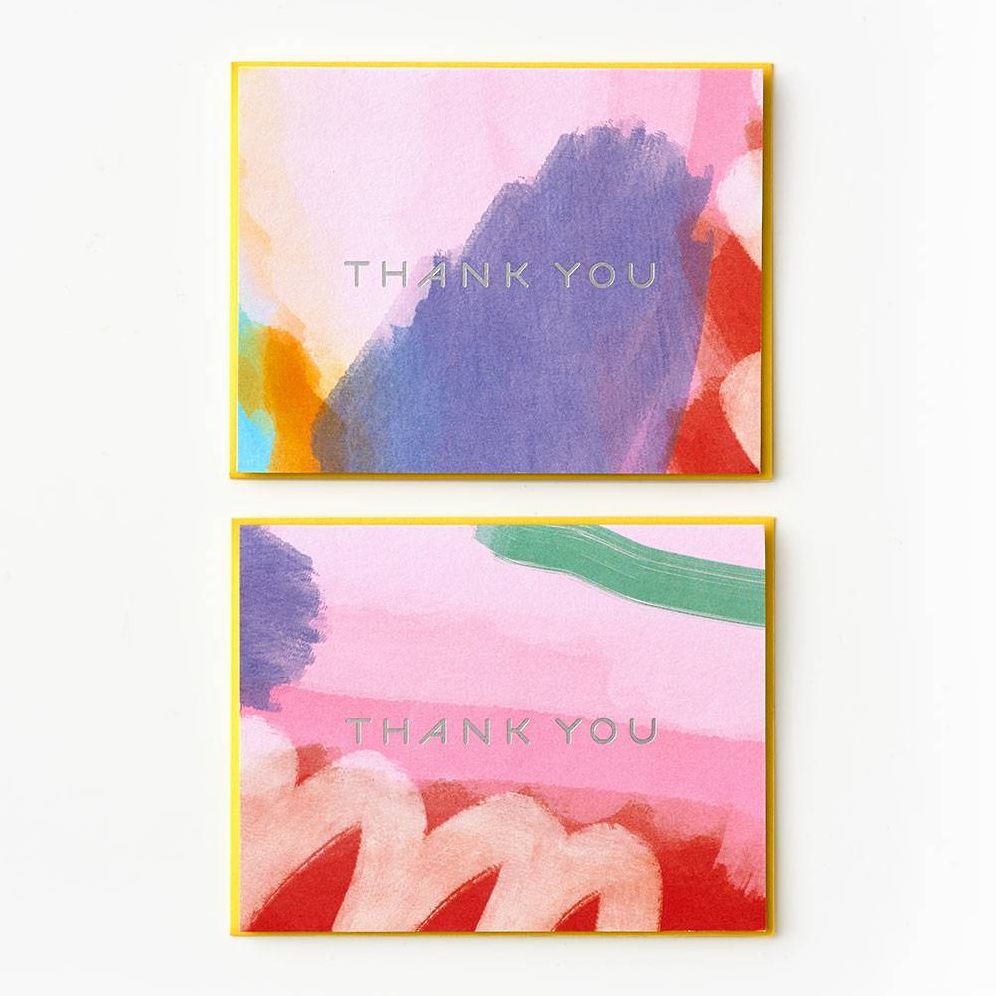 Abstract Assorted Thank You Card Set - Image 2