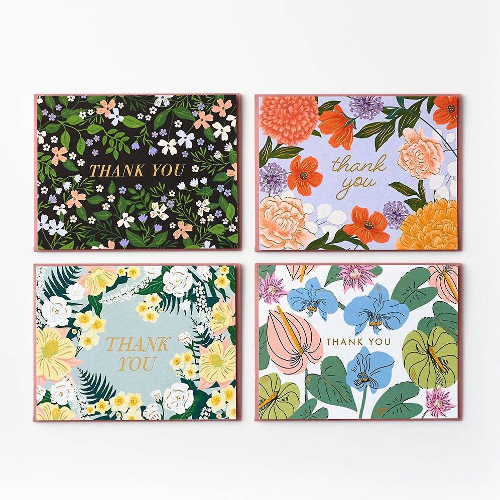 Floral Assorted Thank You Card Set - Image 2