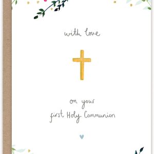 With Love Communion Card