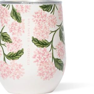 Pink Hydrangea Stemless Corkcicle x Rifle Paper
