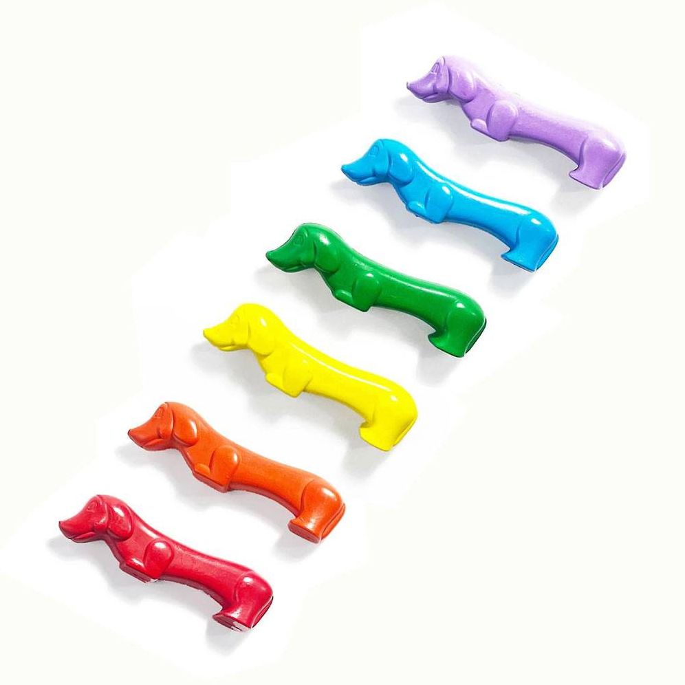 Pawsome Pups Dog Crayons - Set of 6 - Image 2
