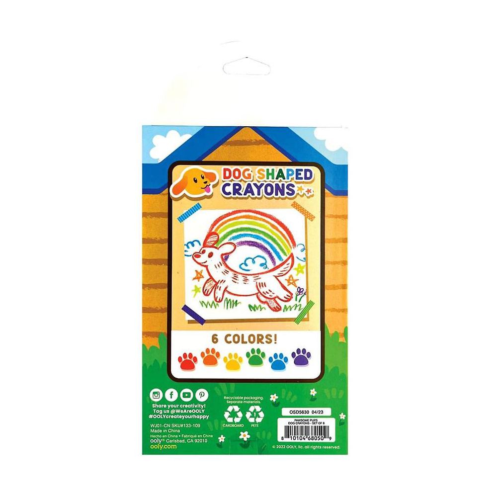 Pawsome Pups Dog Crayons - Set of 6 - Image 7