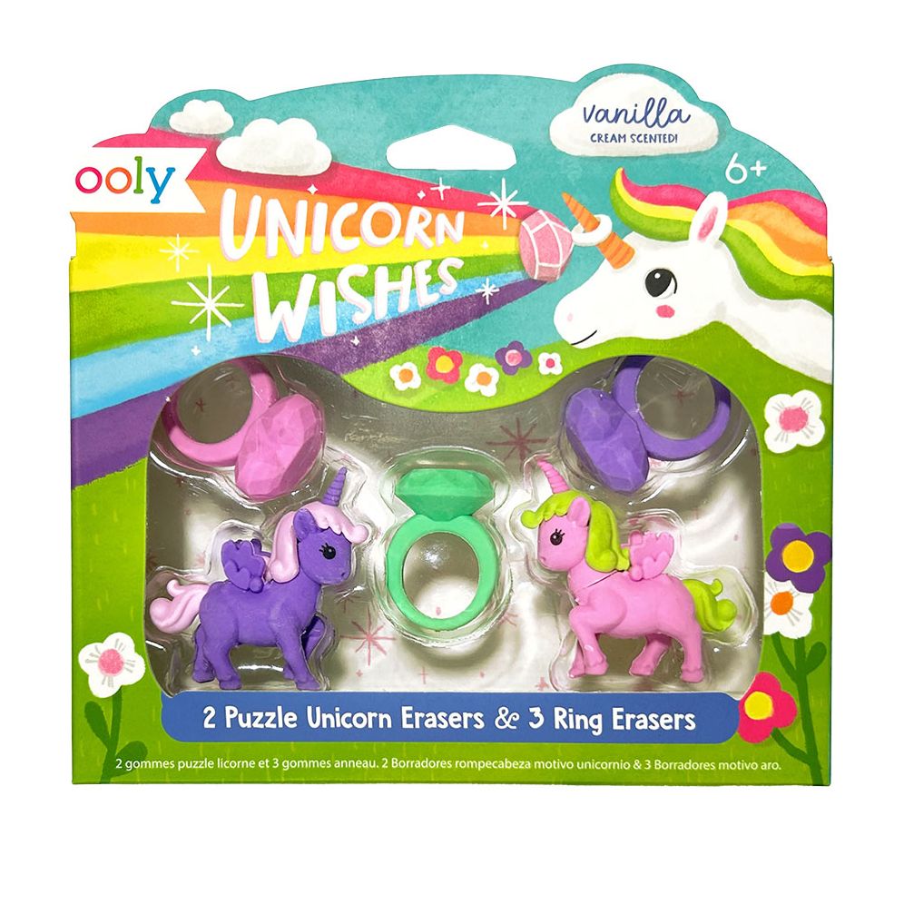 Unicorn Wishes: Scented Erasers (Set of 5) - Image 4