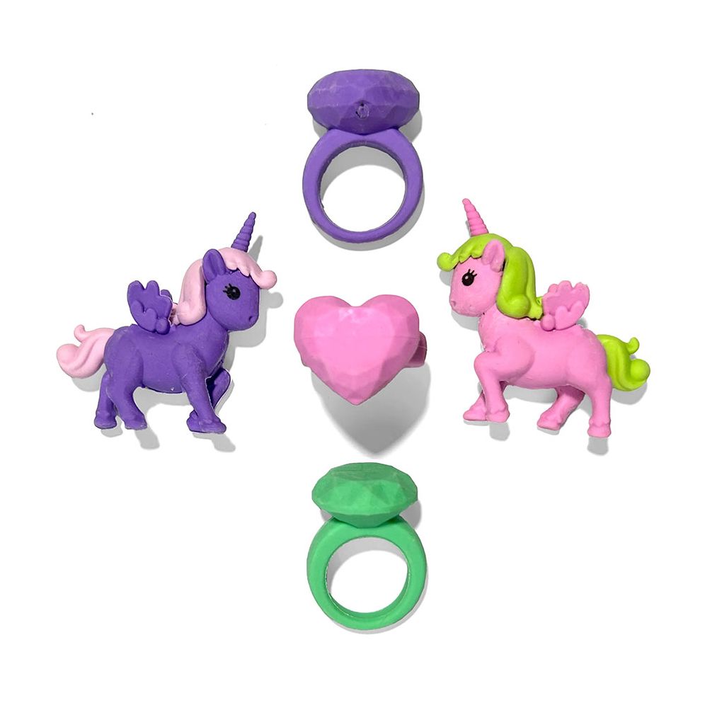 Unicorn Wishes: Scented Erasers (Set of 5) - Image 3