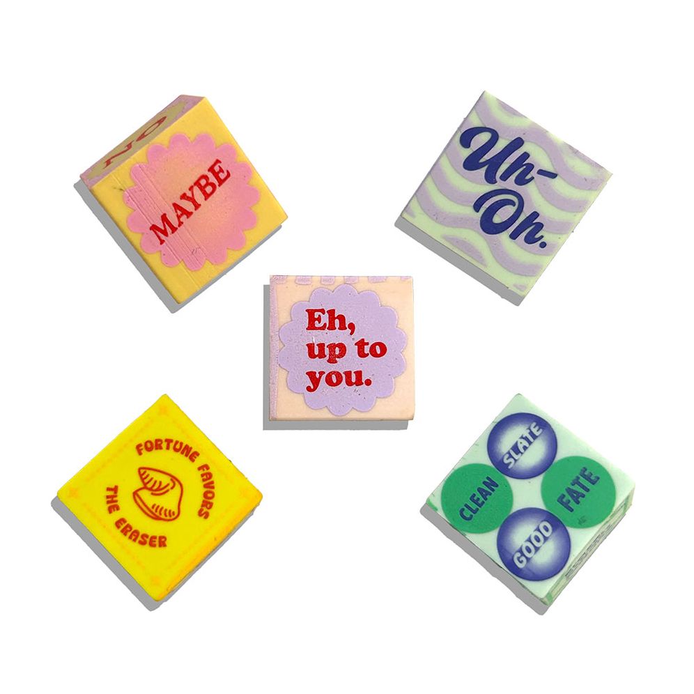 Feeling Lucky: Erasers (Set of 5) - Image 2