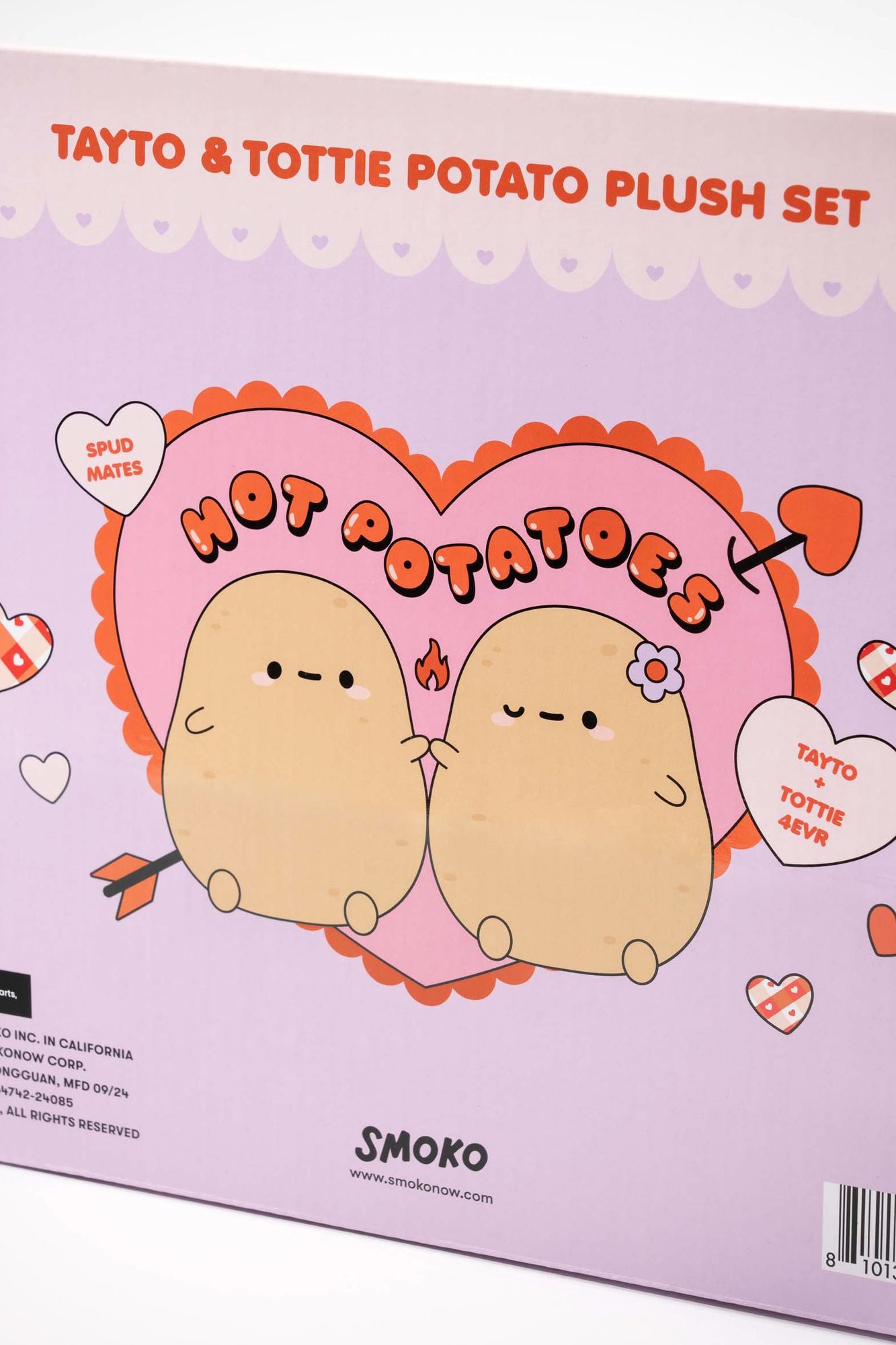 Smoko Tayto 7 Hot Potatoes Mochi Plush Duo - Image 4