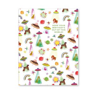 Out of This World Birthday Card