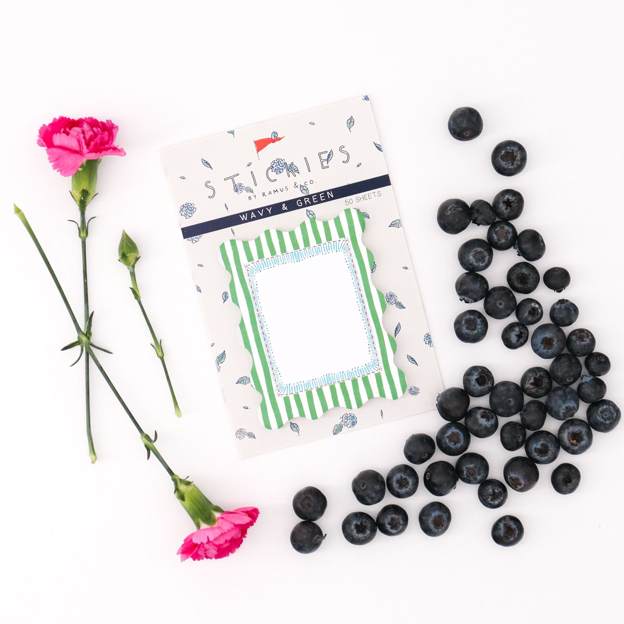 Wavy & Green Stickies by Ramus & Co. - Image 2