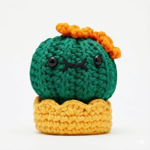 Olivia the Barrel Cactus Learn to Crochet Kit