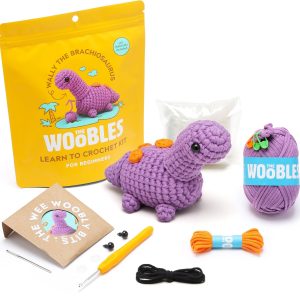 Wally the Brachiosaurus Learn to Crochet kit