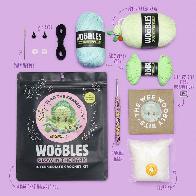Vlad the Kraken Learn to Crochet Kit - Image 2