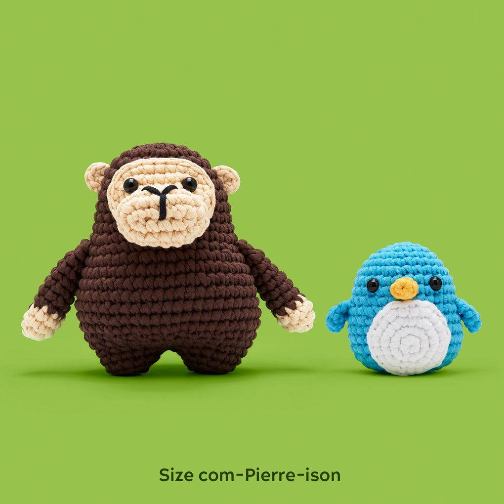 Coco the Ape Learn to Crochet Kit - Image 3