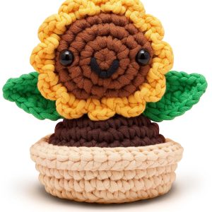 Ana the Sunflower Learn to Crochet Kit