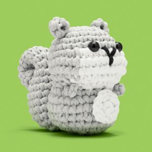 Ace the Squirrel Learn to Crochet Kit