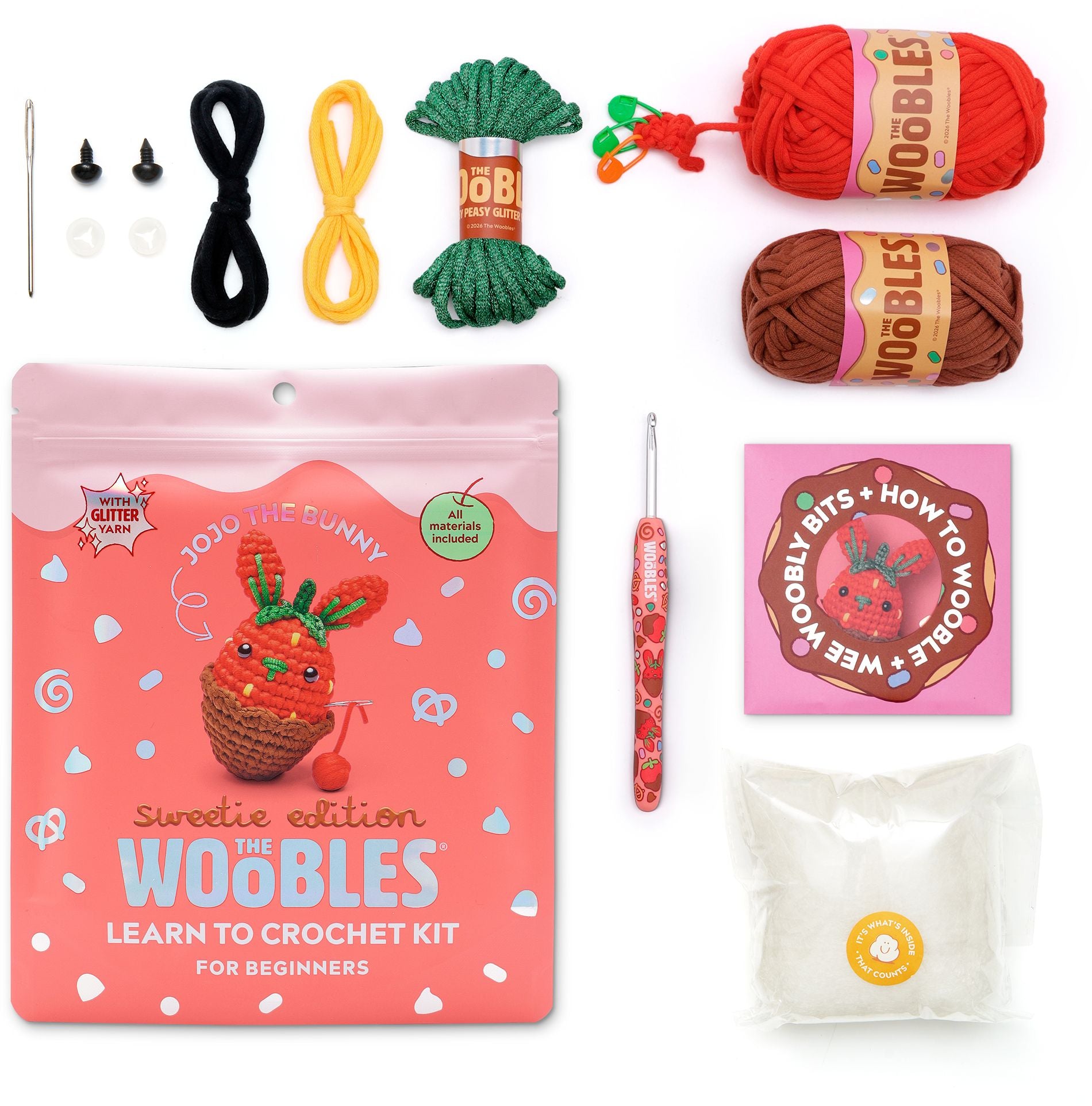 Jojo the Bunny Sweets Learn to Crochet Kit - Image 3