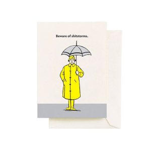 Beware Of Storms Greeting Card