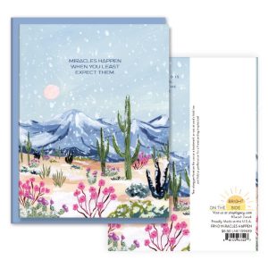 Miracles Happen Friendship Card