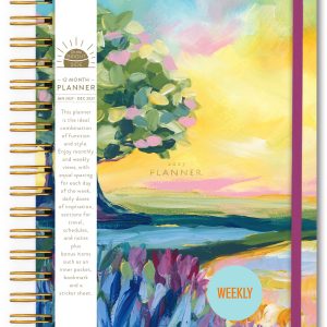 2027 On the Bright Side Peaceful View Weekly Planner