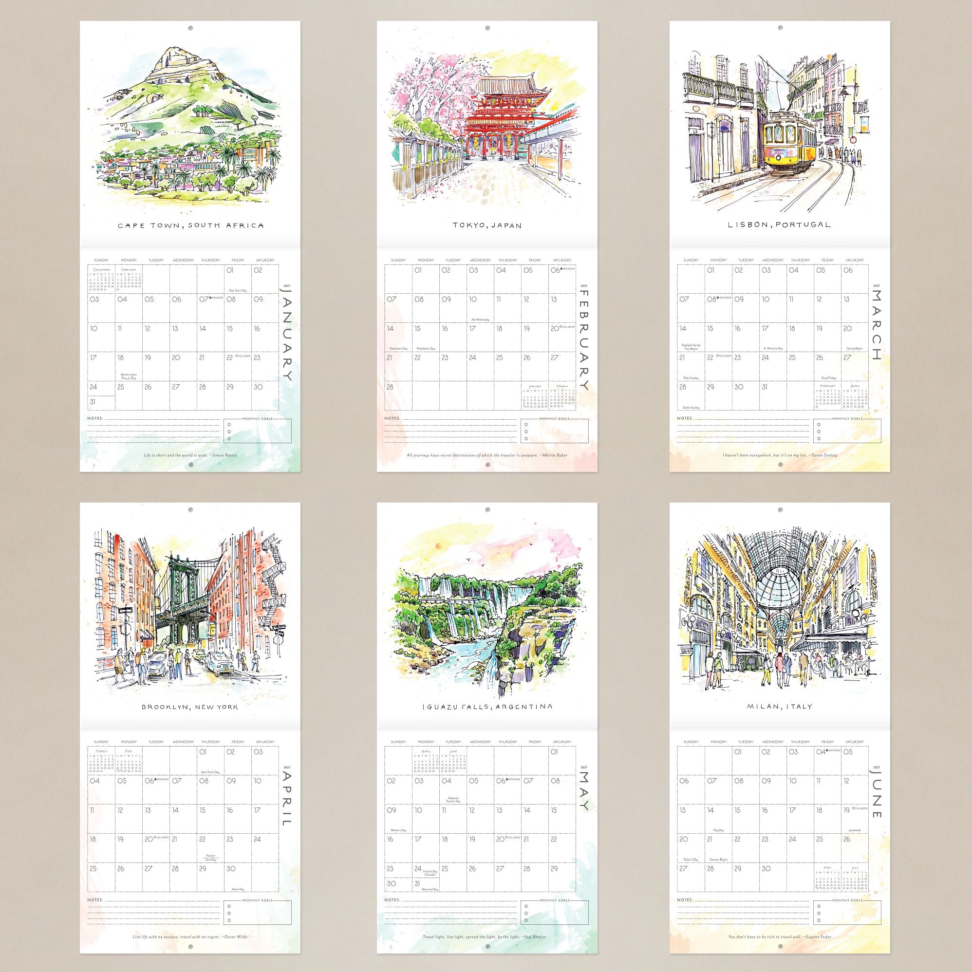 2027 Seedlings Elsewhere Wall Calendar - Image 3