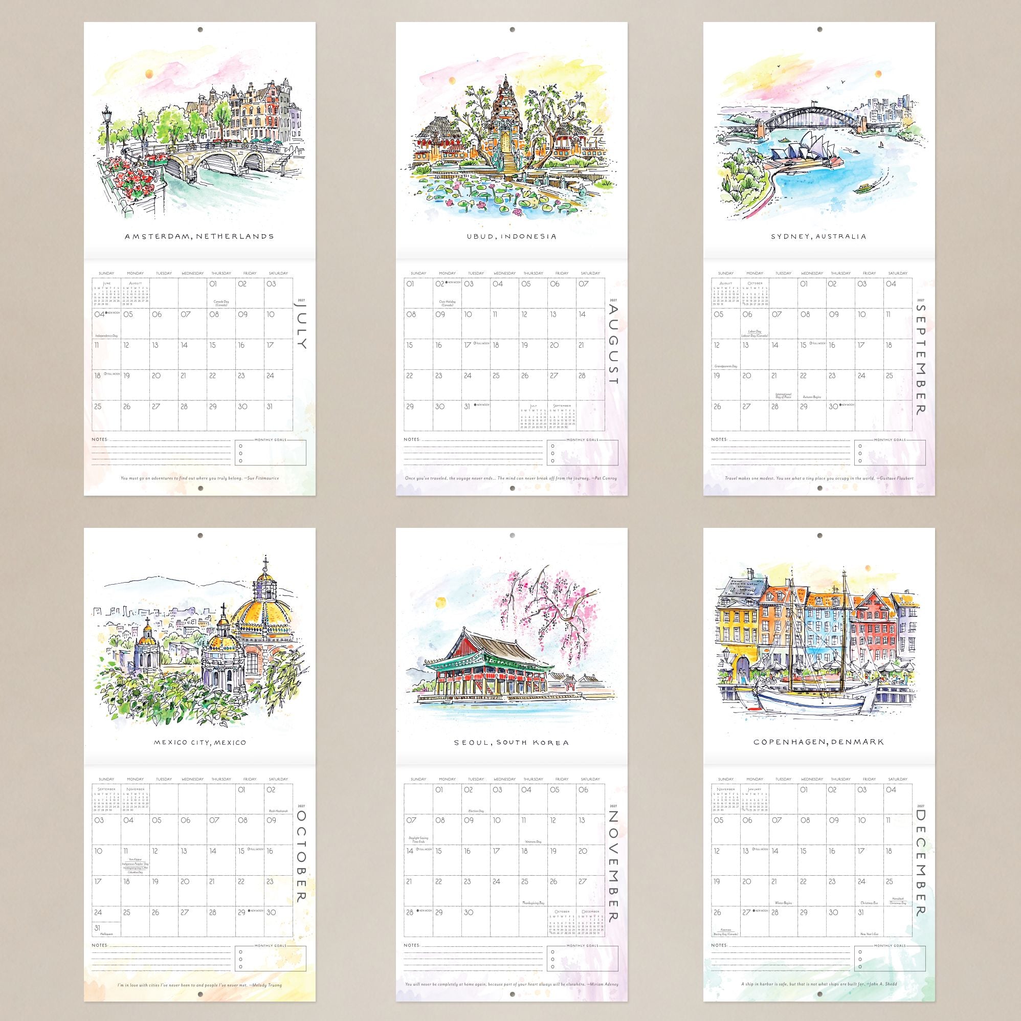 2027 Seedlings Elsewhere Wall Calendar - Image 4