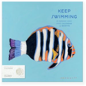 2027 Seedlings Keep Swimming Wall Calendar