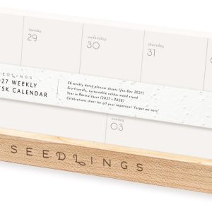 2027 Seedlings Soft Days Ahead Desk Planner