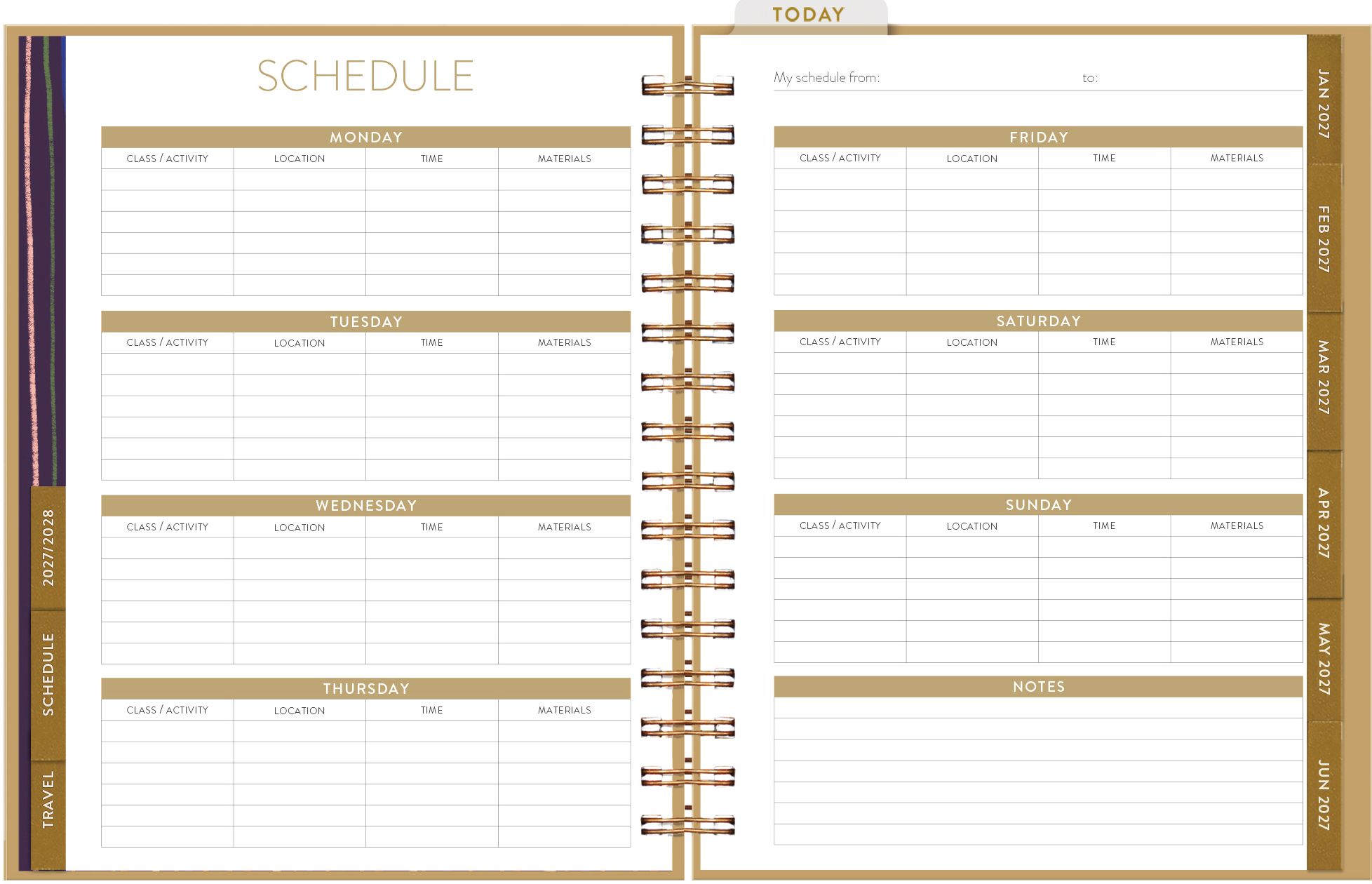 2027 Seedlings Happy Days Weekly Planner - Image 8