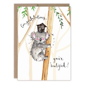 Koalified Graduation Card