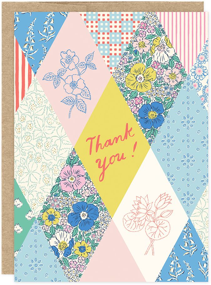 Quilt Thank You Card