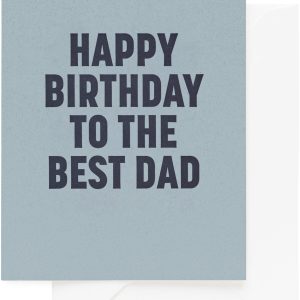 Best Dad Birthday Card