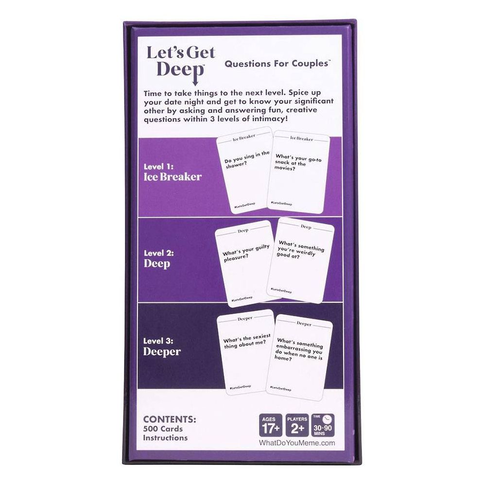 Let's Get Deep Couples Game - Image 6
