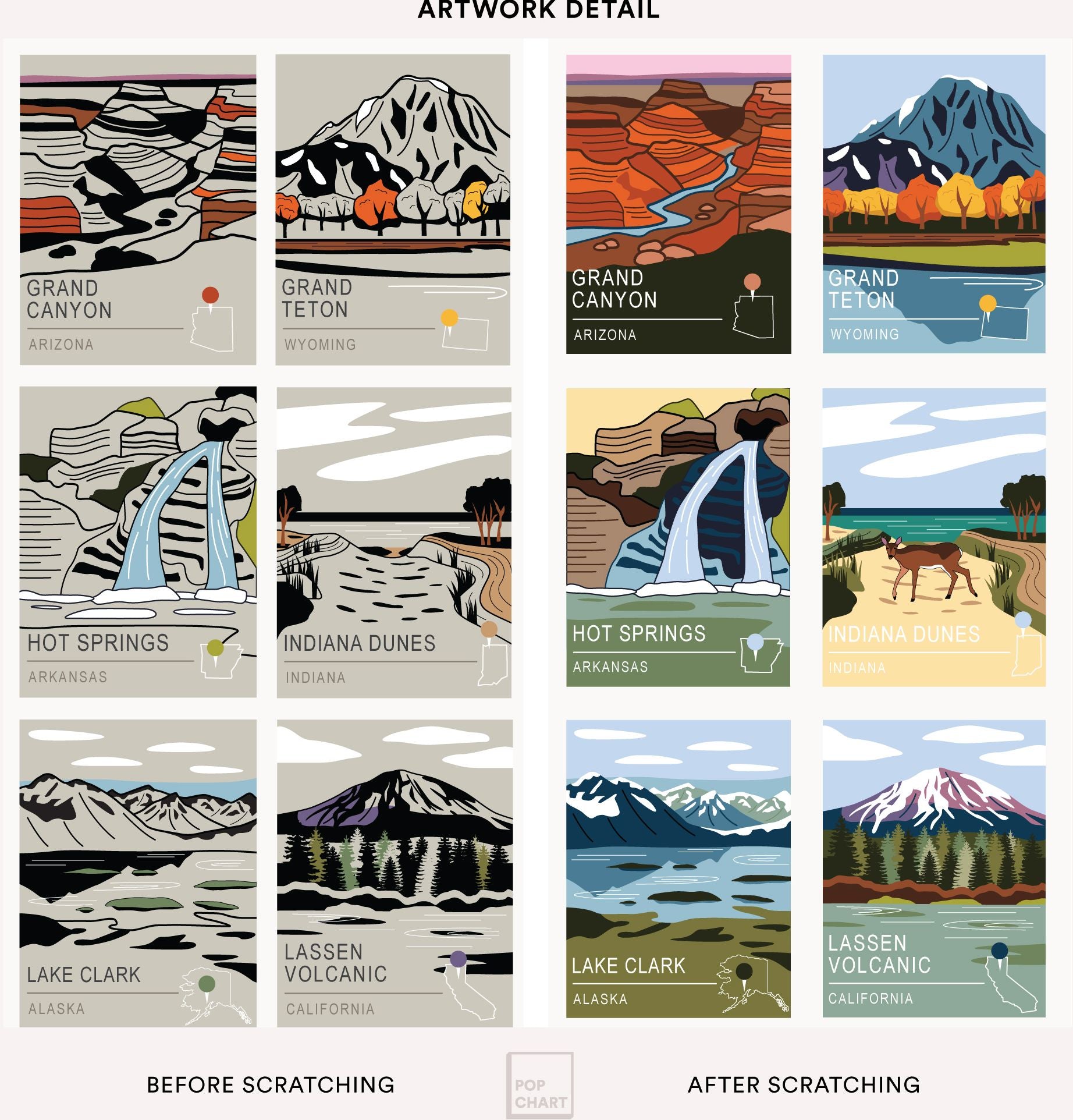 National Parks Scratch-Off Chart - Image 3