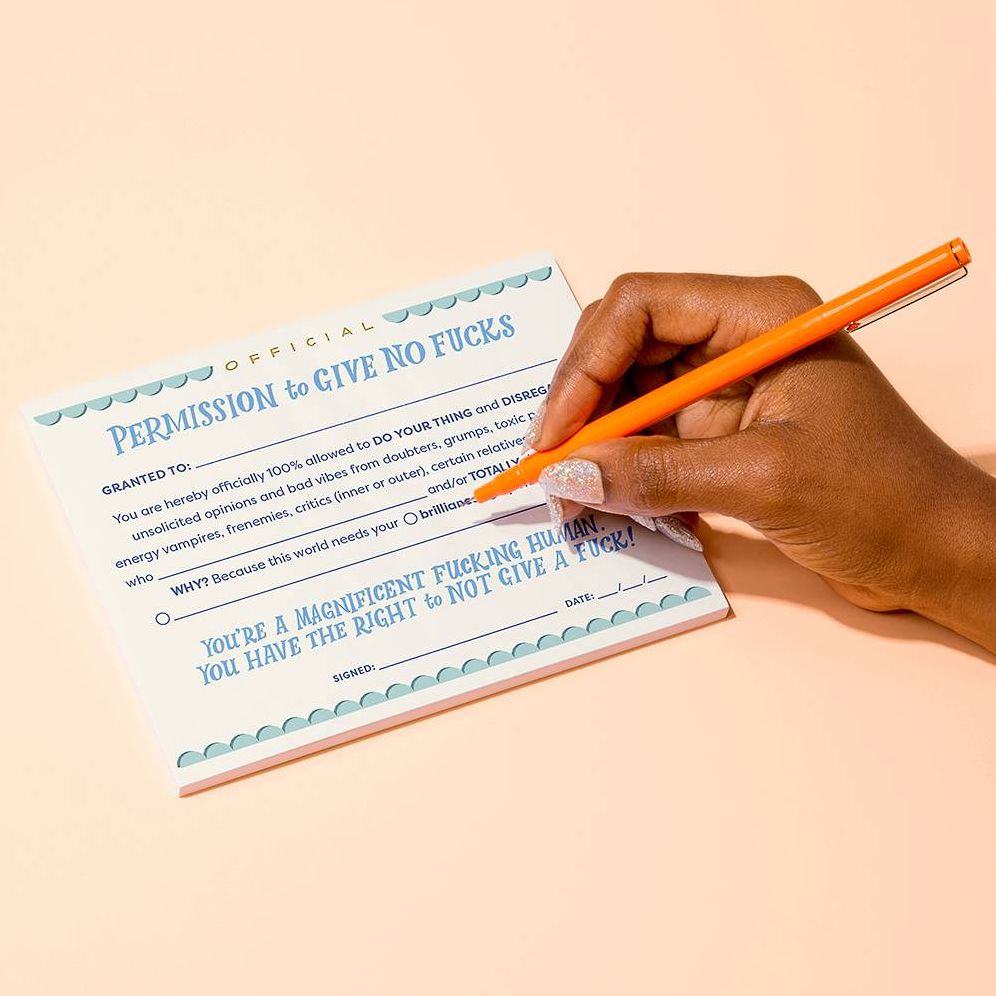 Permission to Give No Fucks Notepad - Image 6