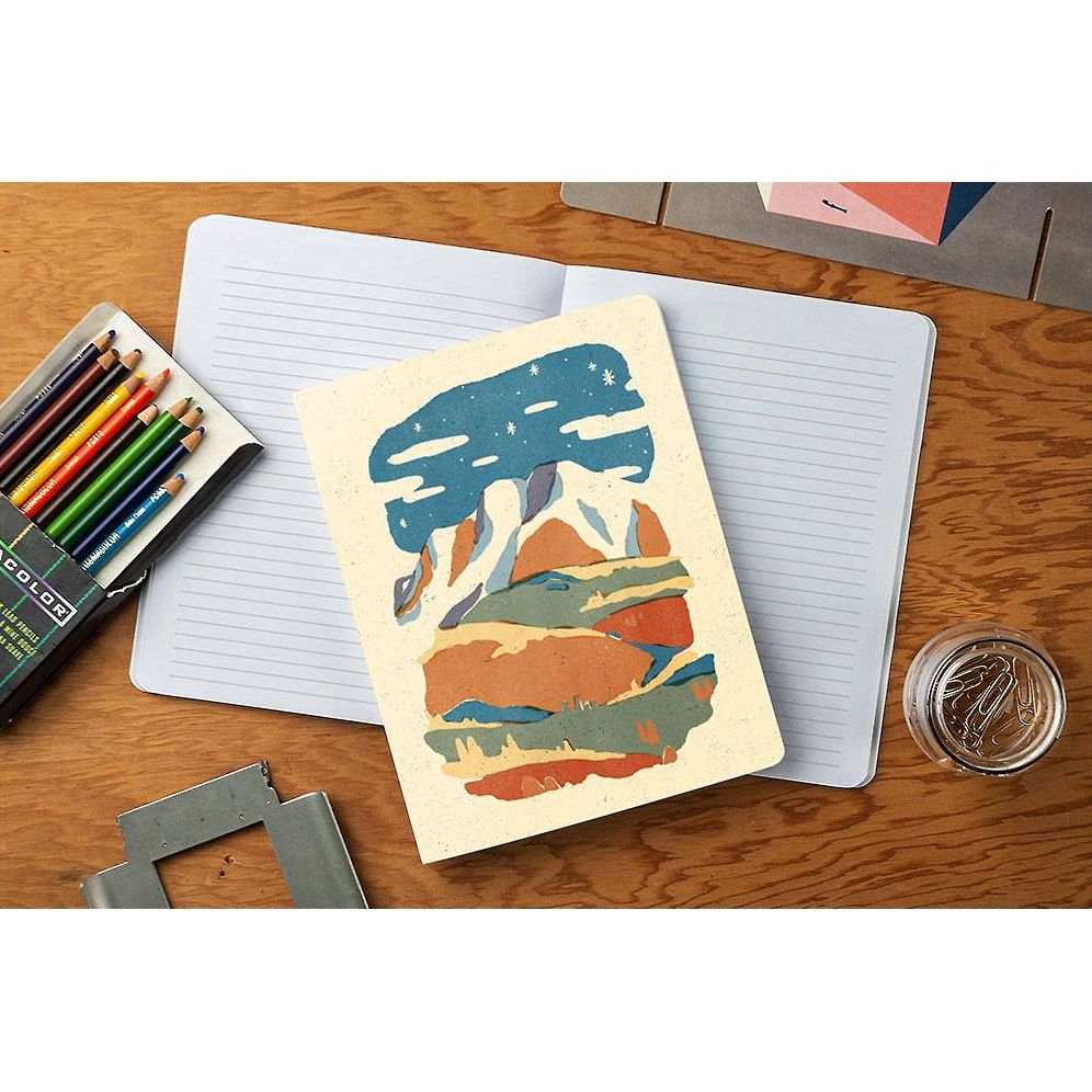 Mountain Colorblock Notebook - Image 2