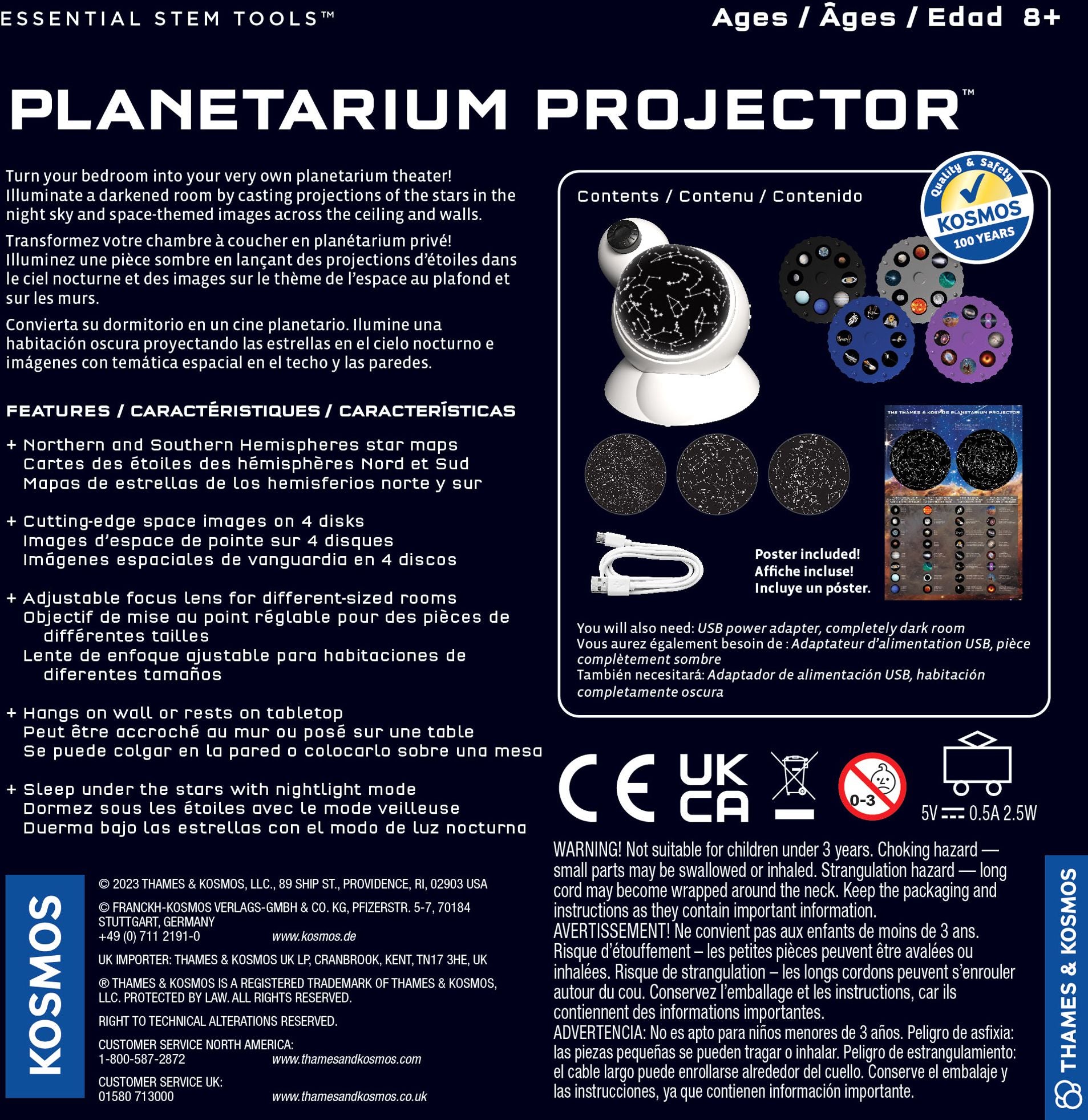 The Thames & Kosmos Planetarium Projector (3L) - Image 7