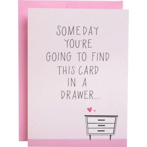 Card in a Drawer Valentine Card