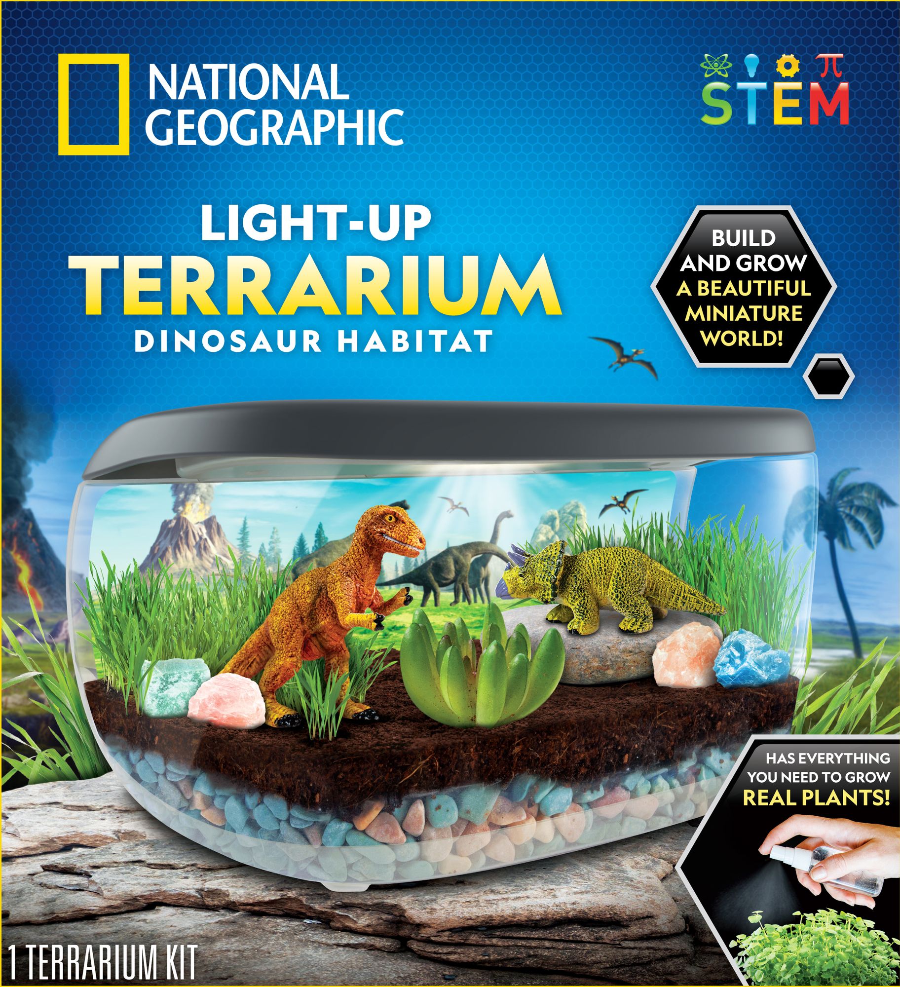 National Geographic Light up Terrarium: Dinosaur Habitat - Image 2