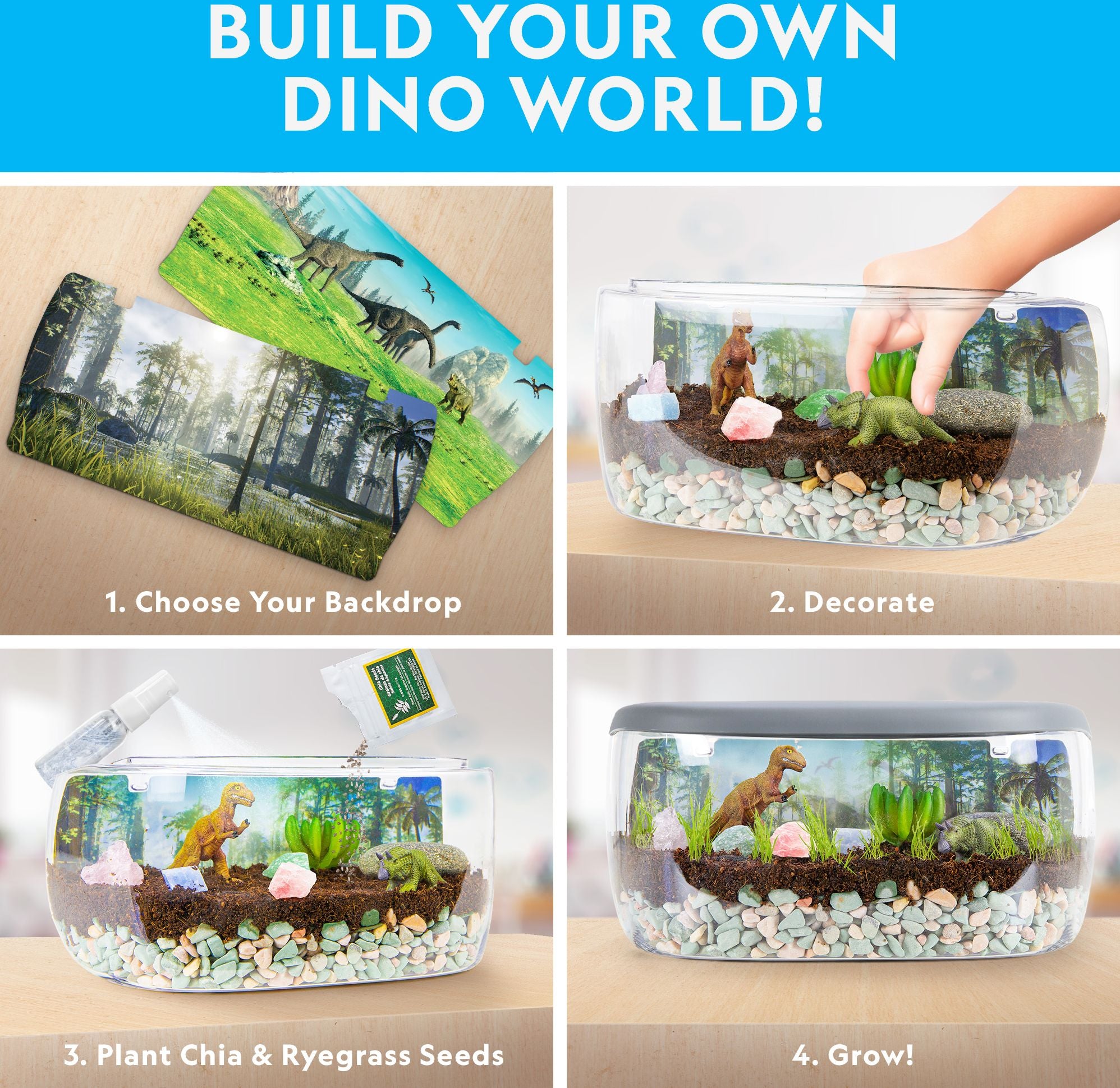 National Geographic Light up Terrarium: Dinosaur Habitat - Image 4
