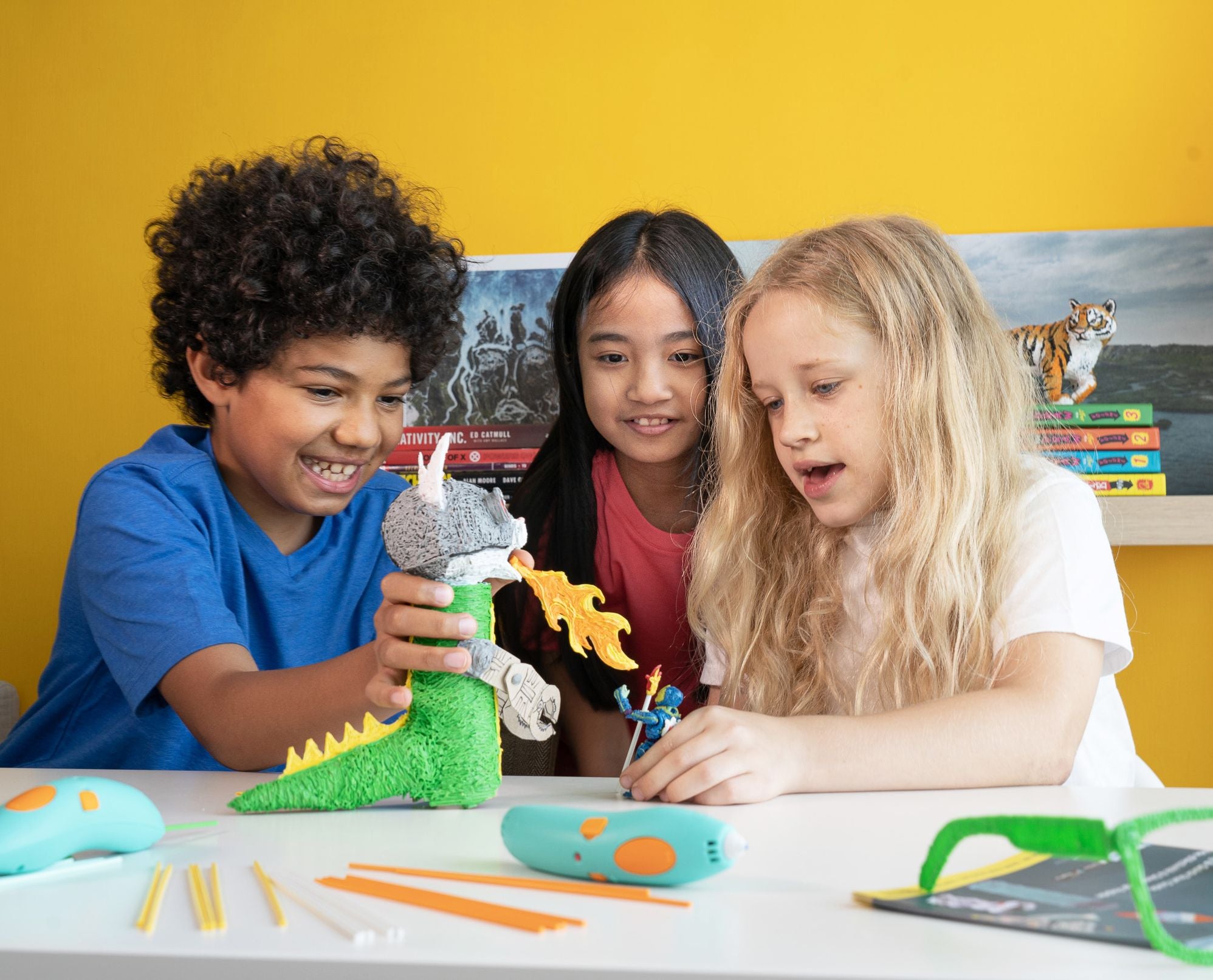 3Doodler Start+ Essentials 3D Pen Set for Kids. Easy to Use. Learn from Home Art Activity Set. Educational STEM Toy for Boys & Girls Ages 6+ - Image 5