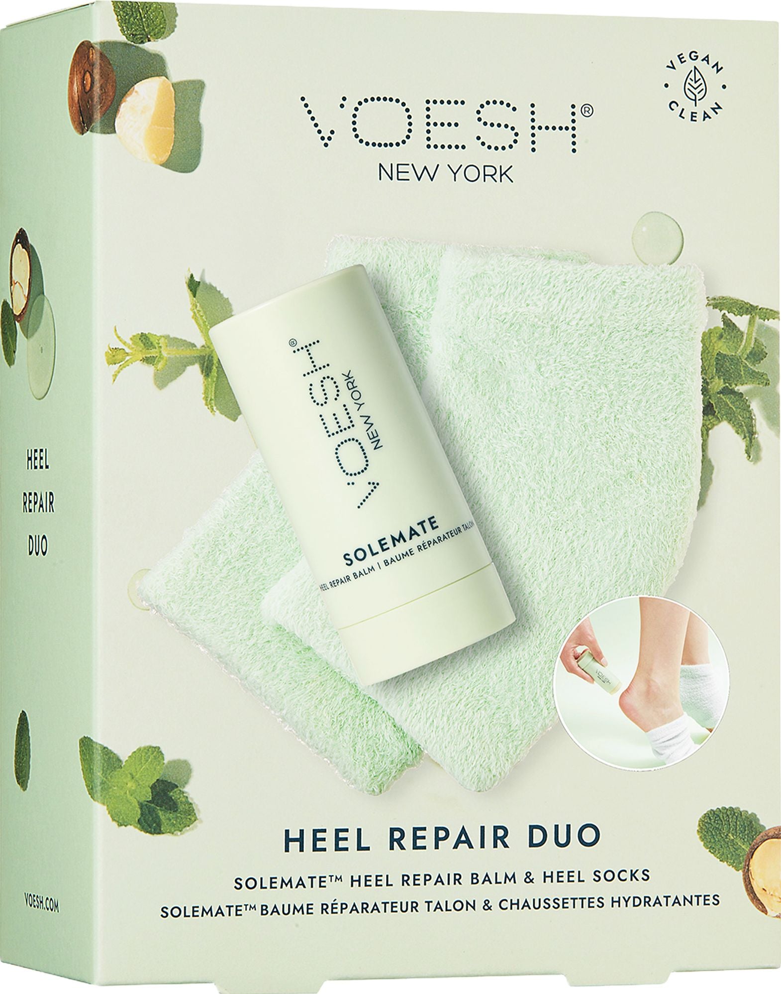 Mint Heel Repair Duo