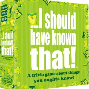 I Should Have Known That! Trivia Game